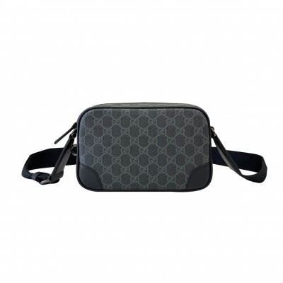 GUCCI GG EMBLEM EMBOSSED SUPER MINI BAG 821216 (22*14*6cm)